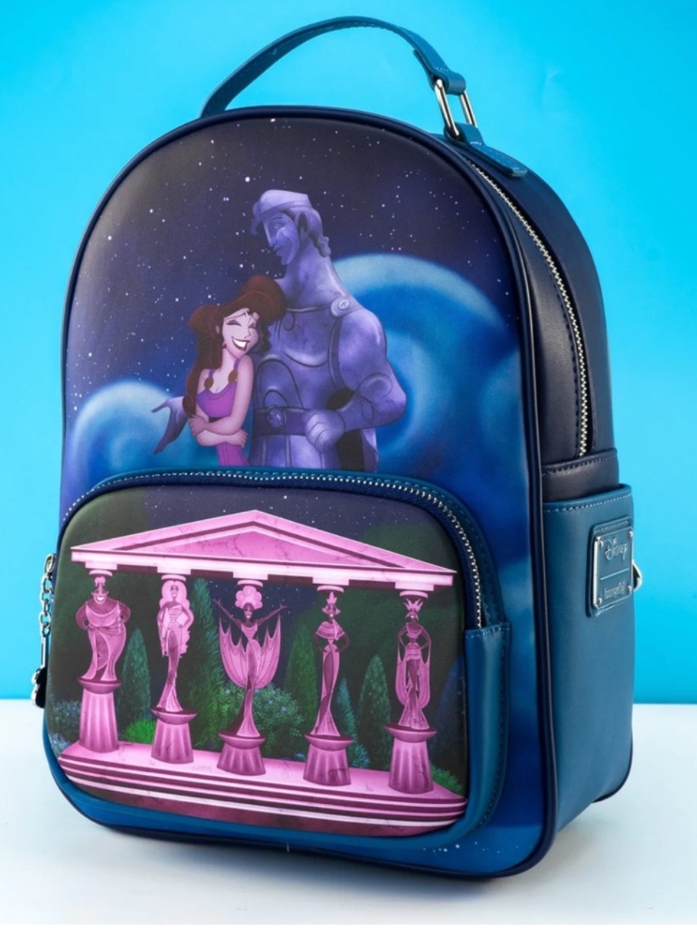 Loungefly Disney Hercules Meg and Muses Mini Backpack - Exclusive